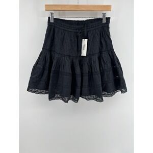 NWT Unsubscribed Victorian Skirt Sz S Lace Whimsigoth Chic Preppy MSRP $148